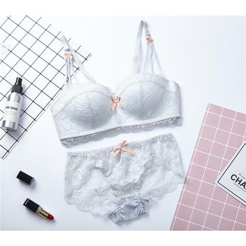 Generic Women's Lingerie Super Push Up Bra Wireless Lace Bralette