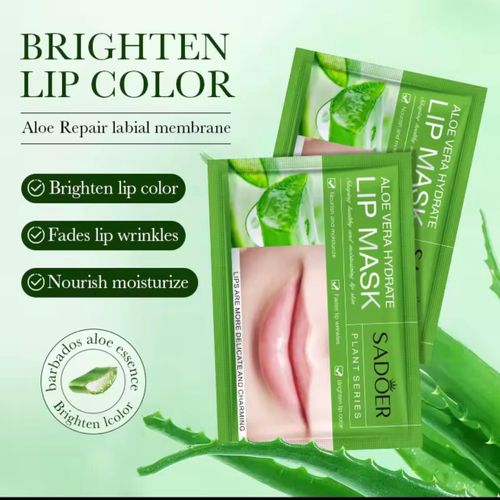 product_image_name-SADOER-1-10pcs Fruits Lip Mask Moisturizing Nourishing Collagen Lip Patches Plump Lips Beauty Skincare Lips Pads Lipmask Skin Care-3