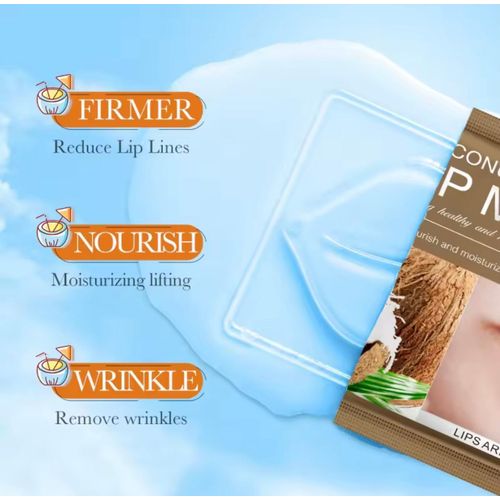 product_image_name-SADOER-1-10pcs Fruits Lip Mask Moisturizing Nourishing Collagen Lip Patches Plump Lips Beauty Skincare Lips Pads Lipmask Skin Care-4