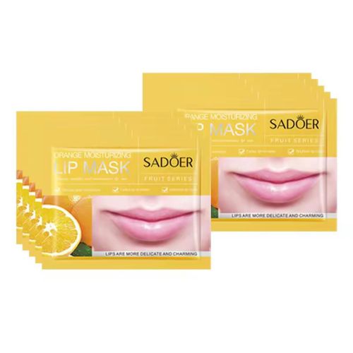 product_image_name-SADOER-1-10pcs Fruits Lip Mask Moisturizing Nourishing Collagen Lip Patches Plump Lips Beauty Skincare Lips Pads Lipmask Skin Care-7