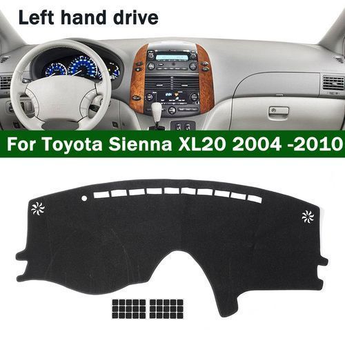 Generic Car Dashboard Dashmat Sun Dash Mat Cover Pad For Toyota Sienna XL20 2004 2010 Jumia Nigeria