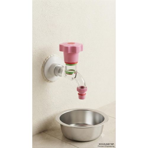 Generic Original plastic Bathroom Wall Tap.