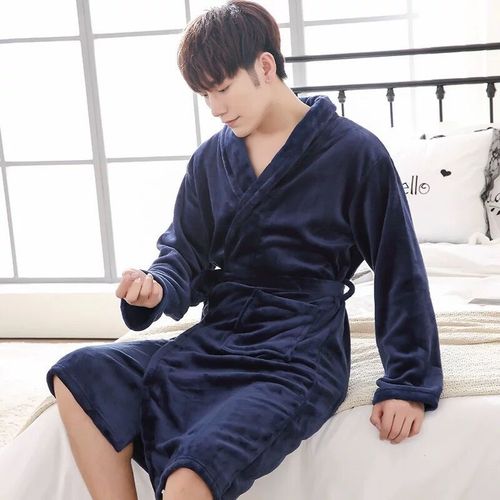 Mens terry hotsell towelling bathrobe