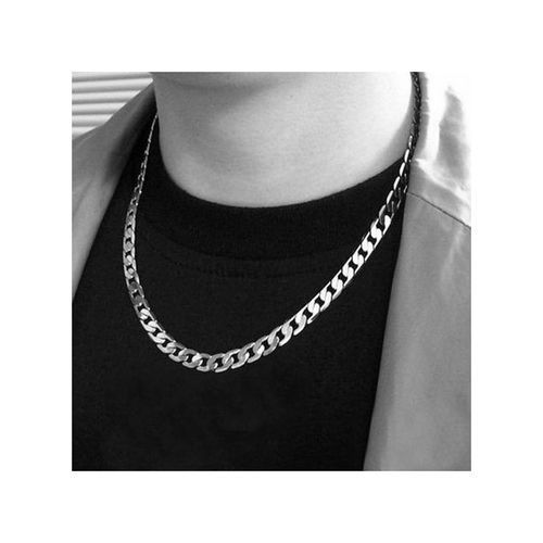 product_image_name-Fashion-Cuban Silver Chain For Men-1