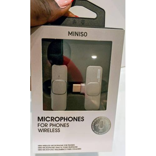 product_image_name-Miniso-Mini Wireless Microphone For Phones-1
