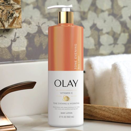 Olay Vitamin E + B3 Tone Evening & Hydrating Body Lotion - image 2
