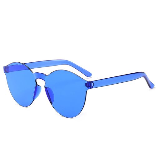 Fashion Rimless Edge Colorful UV Protection Sunglasses Blue Jumia Nigeria