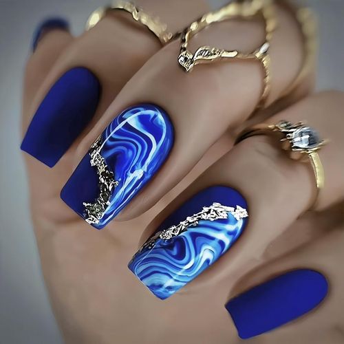 product_image_name-Fashion-Reusable 24Pcs Ladies False Nails Long Nail Art Removable Press on Nails -3