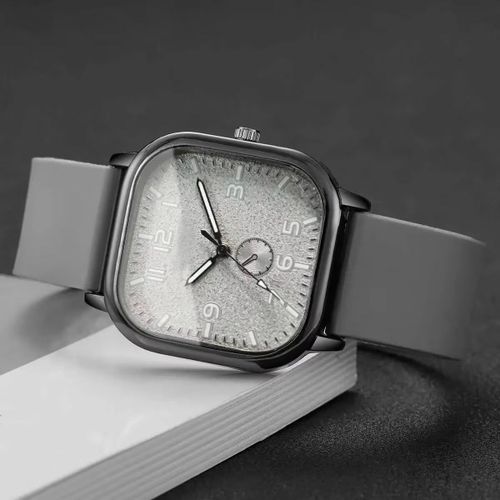 Fashion Women's casual watch - Gray - image 5