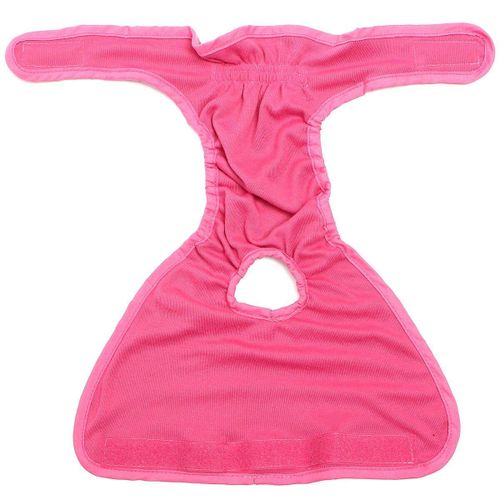 Generic Reusable Sanitary Physiological Cotton Pants Underwear For Puppy  Female Dog XS Pink