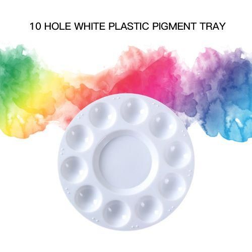 Generic White Plastic Palette Round Shape Paint Tray For Holding Jumia Nigeria