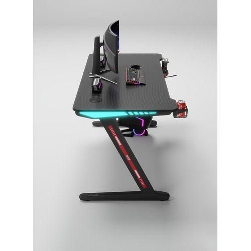 Generic Modern Z Shaped RGB Led Lights Gaming Table 1.2Mtr - image 3