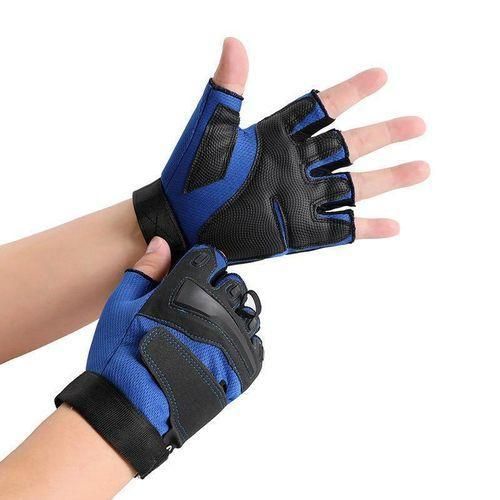 Generic Tactical half-finger gloves Blue - image 6