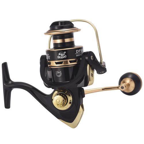 Lizard 13+1BB Spinning Reel 5.2:1 With Interchangeable Left And