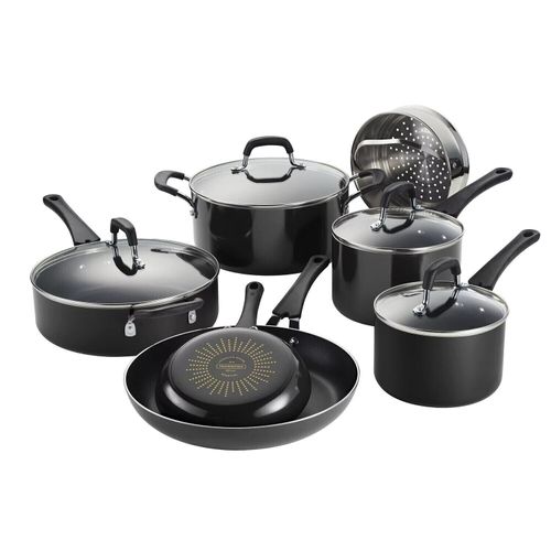 PAPJ 11 - Piece Non-Stick Stainless Steel Cookware Set & Reviews