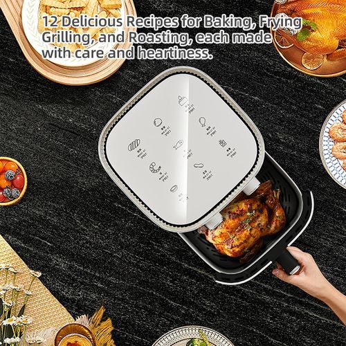 product_image_name-SILVER CREST-Multifunctional Extra Large Capacity 10L Air Fryer With Knob Controls-7