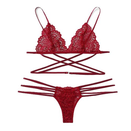 You And Me Lingerie Set Red