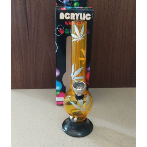 Generic Acrylic Mini Bong Smoking Pipe