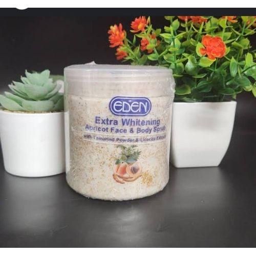 product_image_name-Eden- EXTRA WHITENlNG APRICOT FACE &BODY SCRUB-1PC-2