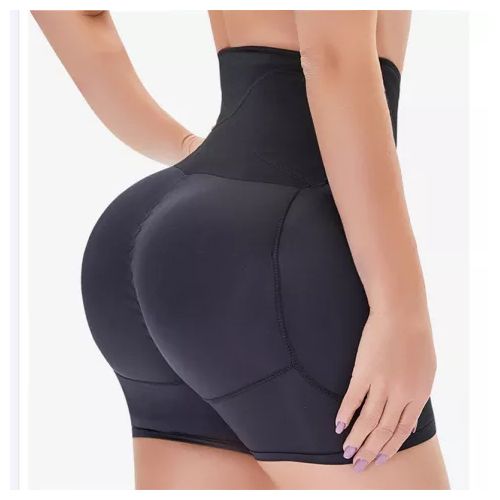 Fashion Women's Body Shaper Tummy Waist Control + Hips And Bum Bum Pads