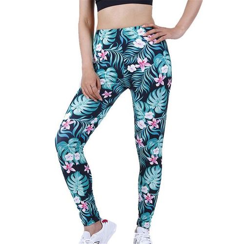 Workout Running Print Leggings Fitness Women's Yoga Sports Pants