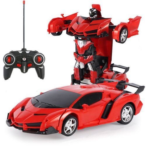 product_image_name-Generic-Scale 1:18 Electric Toy Remote Control Car Robot Model-1