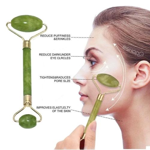 product_image_name-Generic-Jade Roller Anti-aging 100% Natural Facial Jade Stone Face & Eyes Massager -5
