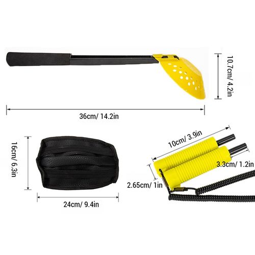 Generic Ice Fishing Equipment Set Ice Picks Ice Fishing Spoon Knee