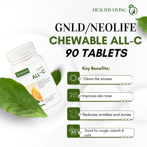 product_image_name-Neo-Chewable All-C 90 Tablets(Single): Immune Boost & Antioxidant Vitamin C Supplement-2