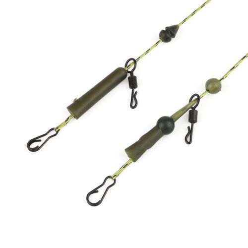 Generic Carp Fishing Rigs Braided Thread Line Barbed Carp Hook