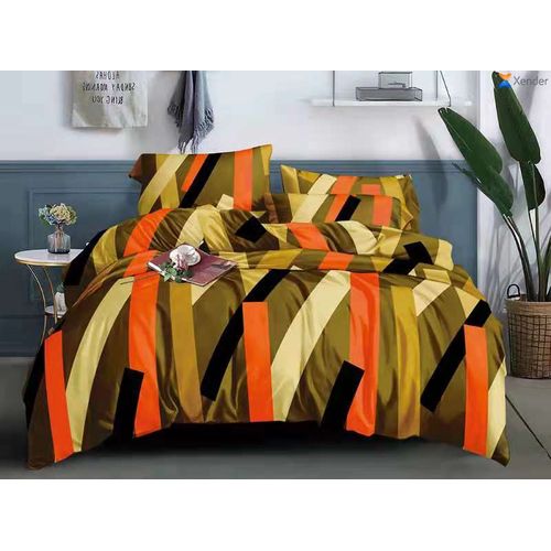 product_image_name-Generic-Coloured Bedsheet With 4 Pillows-1