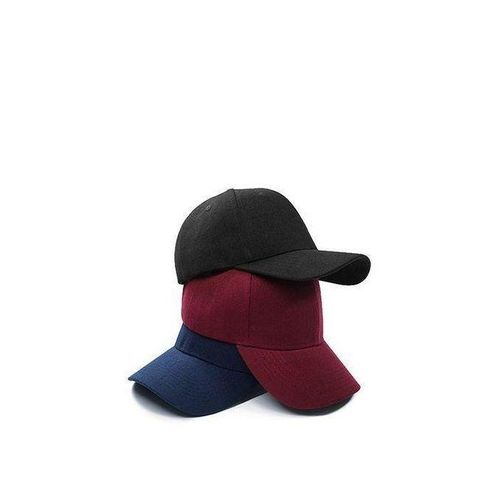 product_image_name-Fashion-Three in one Quality Plain Cap For Men and Women-1
