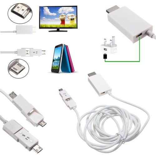 Micro USB a HDMI HDTV ADAPTER Cable adaptador para Samsung S3 S4