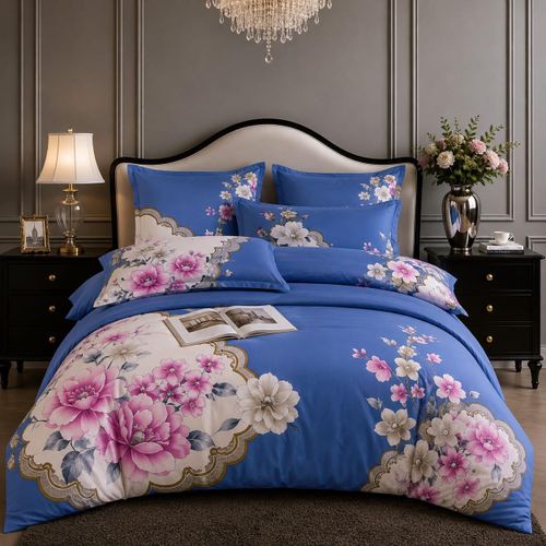 Generic Duvet bedsheet and four pillowcases 6by7