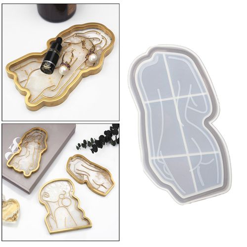 Generic Resin Molds Silicone Jewelry Mould,Women Body Resin