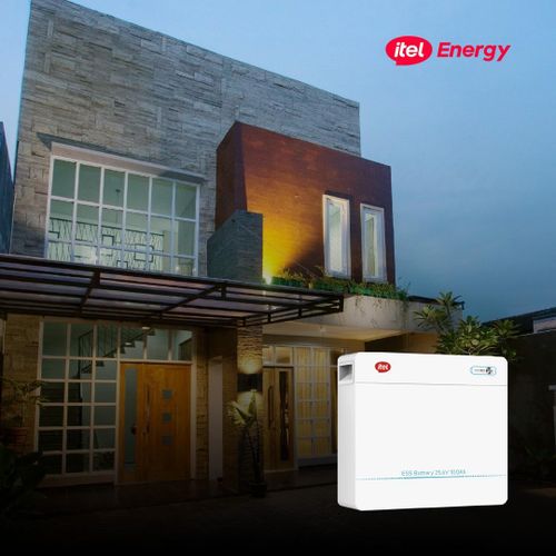 product_image_name-itel Energy-2.56kWh Lithium Battery - Wall-Mounted Backup for Homes & Shops (25.6V, LiFePO4)-4
