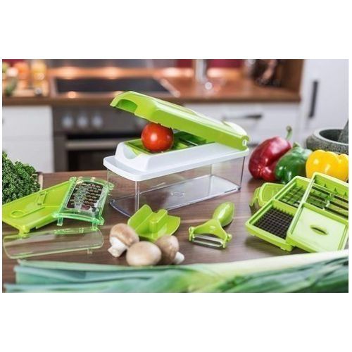 Nicer Dicer Plus Multi-Chopper Set Vegetable-Fruit Cutter/Slicer/Peeler