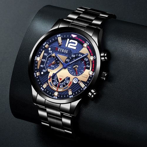 DEYROS New Men's Calendar Luminous Quartz Watch - image 8