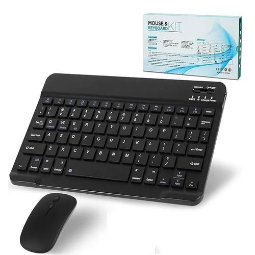 Generic Rechargeable Wireless Bluetooth Keyboard & Mouse Kit - image 6