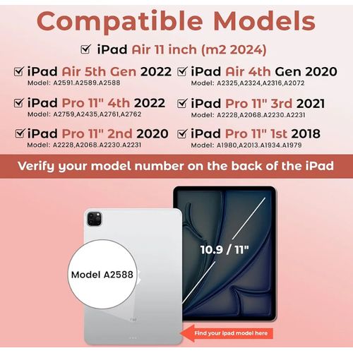 product_image_name-Generic-IPad Keyboard Case For Pro 11 Air 10.9 Inch Detachable-6