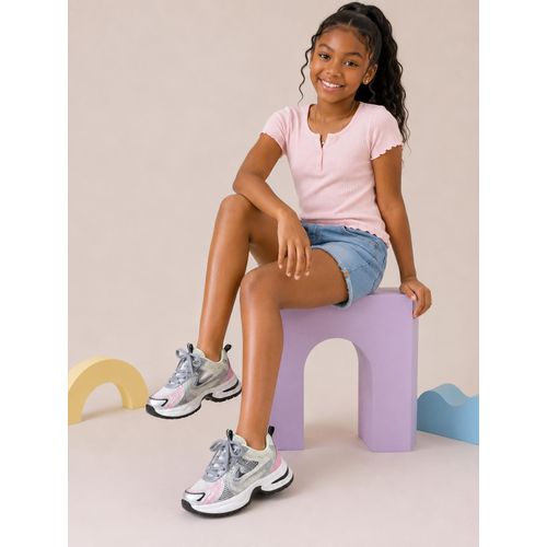 Fashion New Kids Lightweight Sport Sneakers- Multi