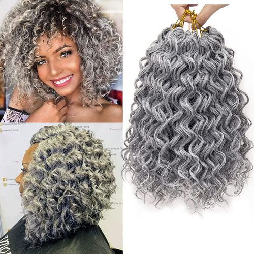 14inch GoGo Curl Crochet Braids for Water Wave Crochet Hair for