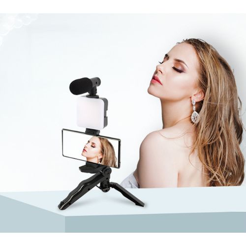 product_image_name-Generic-Vlogging Kit/Video Maker Kit +Mic+Tripod+Holder /Ring Light-2