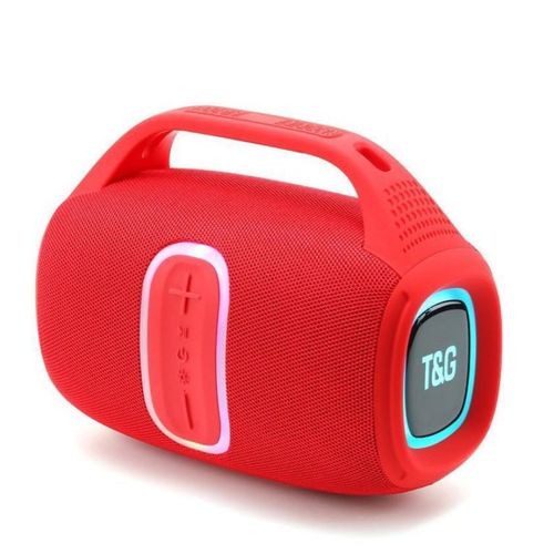 product_image_name-T&G-New Design TG-674 Custom BT Speaker With Fm Radio Wireless Speakers Strong Bass Portable Party Stereo Outdoor Subwoofer with RGB Light (BLUE) IPX5 30W-1