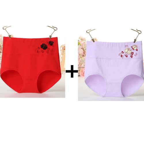 High Waist Underwear Slimming Panty Girdle Body Shaper Bikini