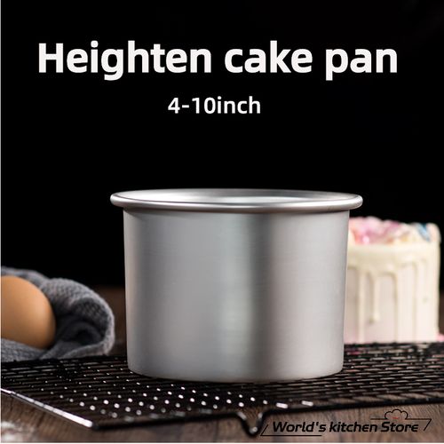 4/5/6/7/8 Inch Cake Mold Heighten Chiffon Baking Pan Mold with