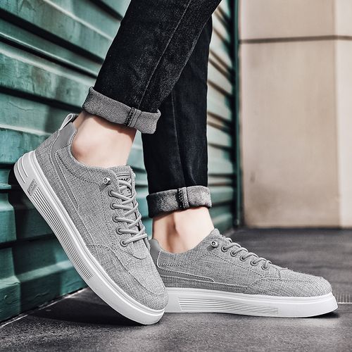 Fashion New Men s Canvas Shoes Fashion Versatile Casual Shoes Slip on Loafers Men Driving Shoes Jumia Nigeria