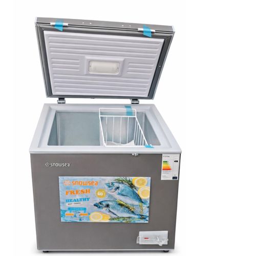 product_image_name-Snowsea-150 Ltrs Fast Cooling Chest Deep Freezer With Glass BD-208 Glass-2
