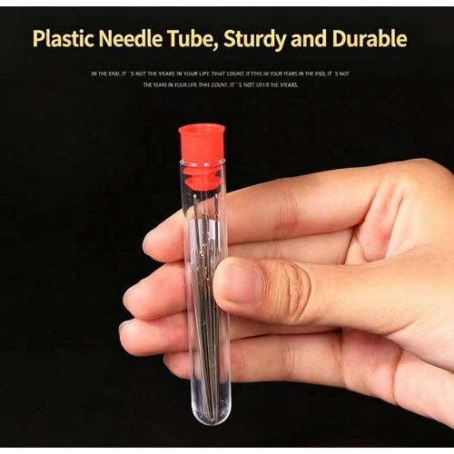 Generic 36pcs Stainless Steel Large Eye Blunt Needles Yarn Knitting Tapestry - image 5