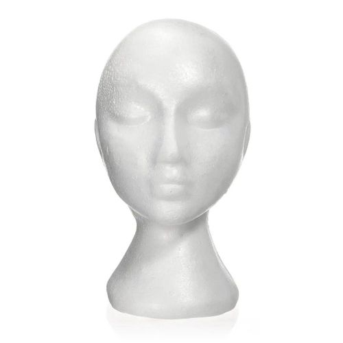 Hottest Black Female Styrofoam Foam Mannequin Manikin Head Model